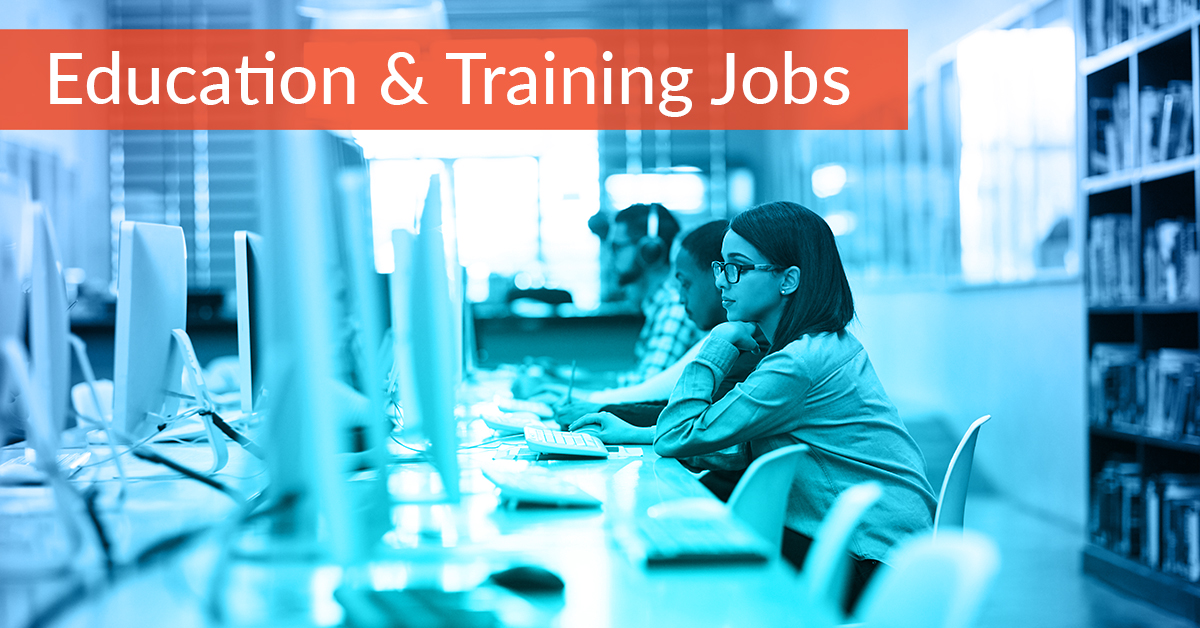 Education and training jobs